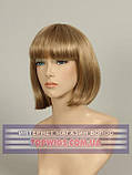 Перука каре з канекалону 8039 мелірування колір блондин з холодним пшеничним тоном, фото 2
