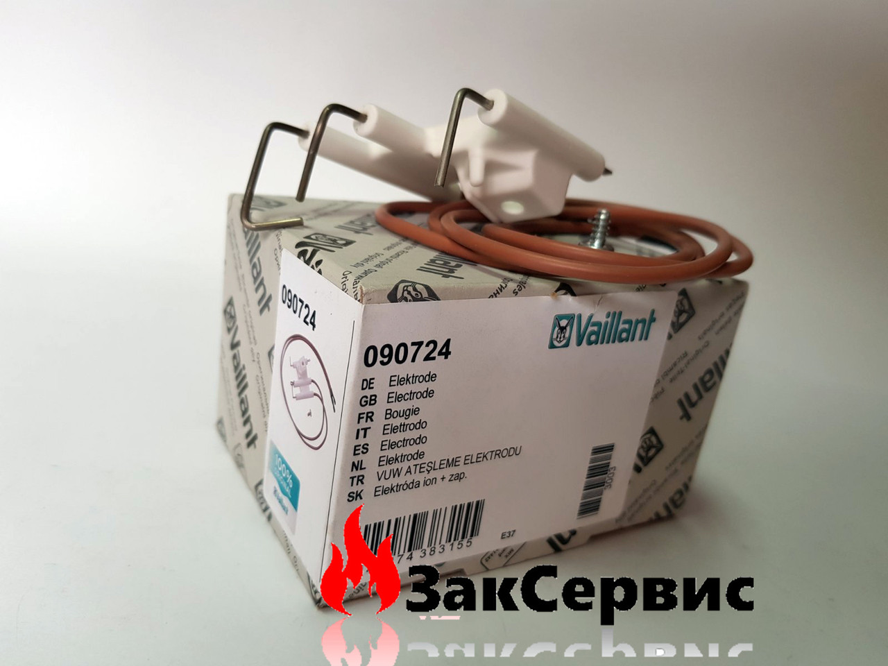 Електроди розпалювання та іонізації на газовий котел Vaillant atmoMAX Pro/Plus, turboMAX Pro/Plus 090724