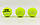 М'яч для великого тенісу TELOON (12шт) 8010412 COACH 4 (в сітчастому мішку, салатовий), фото 3