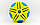 М'яч для гандболу KEMPA HB-5410-3 (PU, р-н 3, зшитий вручну, блакитний-жовтий), фото 2