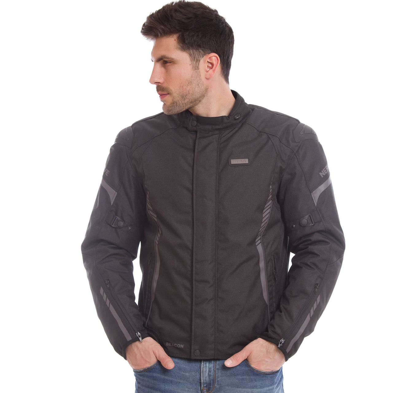 Мотокуртка з захистом NERVE MS-1189 L-3XL кольору в асортименті