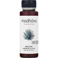 Madhava Natural Sweeteners, Органическая сырая голубая агава - заменитель сахара природный (333 г)