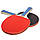 Набор для координации и тренировки по настольному теннису 160-40 (2ракетки, 2шарика, 1струна регул., фото 4