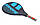 Ракетка для великого тенісу юніорська BABOLAT 140107-146 RODDICK JUNIOR 125 (чорний-блакитний), фото 2