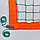 Сетка для пляжного волейбола Элит SO-0952 (PP 3,5мм, р-р 8,5x1м, ячейка 10см, метал. трос, синий-желтый,, фото 2