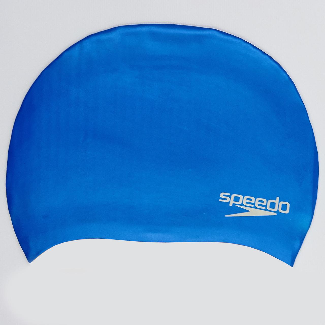 Шапочка для плавання SPEEDO PLAIN MOULDED 8709842610 (силікон, синій)