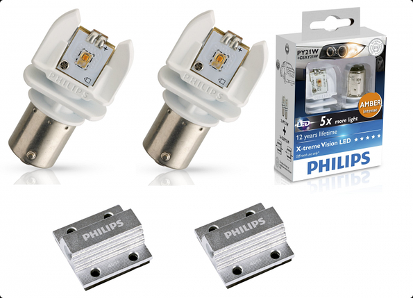 Philips PY21W LED, фото 2