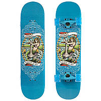 Скейтборд в зборі (роликова дошка) SK-1248-2 (колесо-PU, р-р деки см)