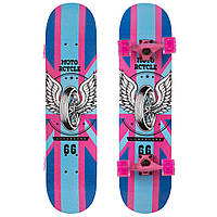 Скейтборд в зборі (роликова дошка) SK-1248-6 (колесо-PU, р-р деки см)