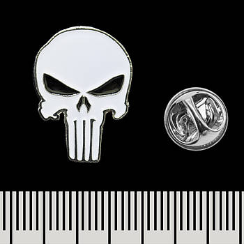 Пін (значок) фігурний Punisher (skull)