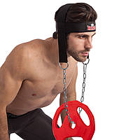 Впряж для вправ для м'язів шиї KING W0919 чорний