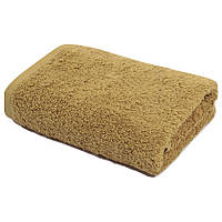 Рушник готельний Iris Home golden olive гірчичний 50х90 см