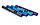 Вайпер функціональний тренажер VIPR MULTI-FUNCTIONAL TRAINER FI-5720-8 (8кг,d-14см, l-107см, синій), фото 7