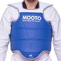 Захист корпусу та ключиці (жилет) двосторонній MTO BO-5095 0-5 червоний-синій
