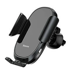 Тримач Baseus Smart Car Mount Cell на повітропровід Black (SUGENT-ZN01)