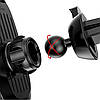 Тримач Baseus Smart Car Mount Cell на повітропровід Black (SUGENT-ZN01), фото 5