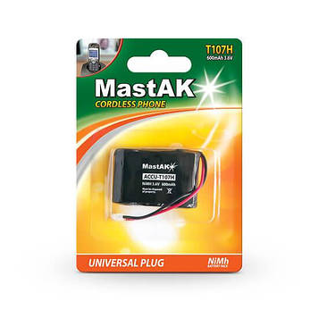 Акумулятор до стаціонарного телефону MastAK T107H 3,6 v 600mAh Cd