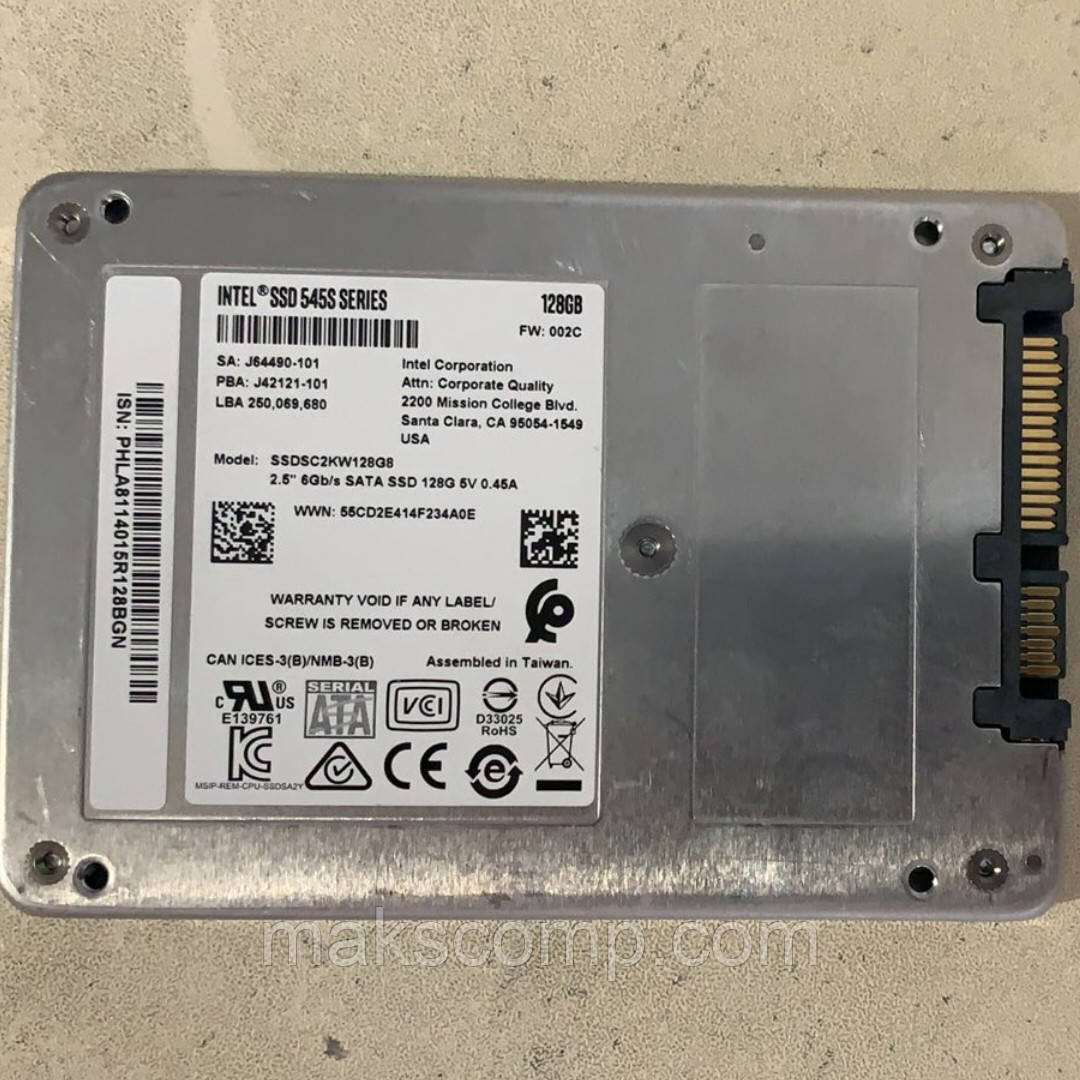 SSD Intel 545S 128GB 2.5" SATAIII(б/у)