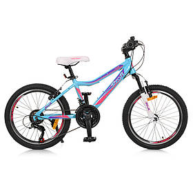 Гірський Велосипед 20 Д. G20CARE A20.2 блакитний