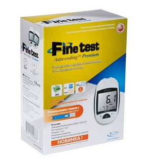 Глюкометр Fine Test Premium - Файнтест+25 тест-смужок, фото 4