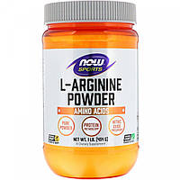 Now Foods, L-Arginine (454г, порошок), аргинин, l-аргинин, аргінін