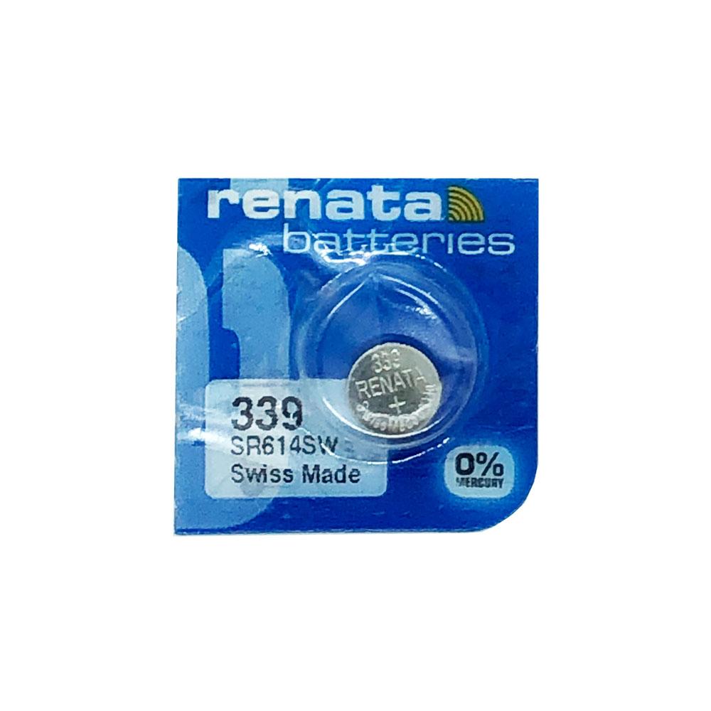 Годинникова батарейка 339 / SR614SW Renata Silver Oxide (1.55v) 1шт.