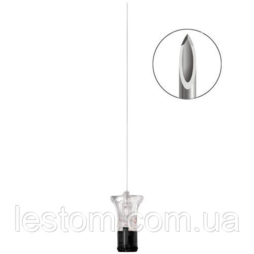 Голка спинальна 22G (0,7 мм x 88 мм) чорна Bbraun Spinocan