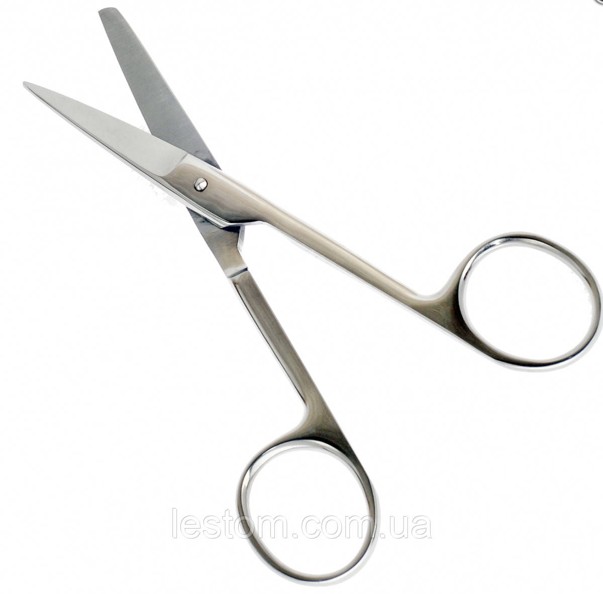 Ножиці операційні з одним гострим кінцем, прямі SURGIWELOMED. Довжина 14,0 см