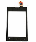 Sony Xperia сенсор для телефона (Touch screen) Sony C1503/C1504/ C1505/ C1605/ C1604 Сенсорний екран чорний