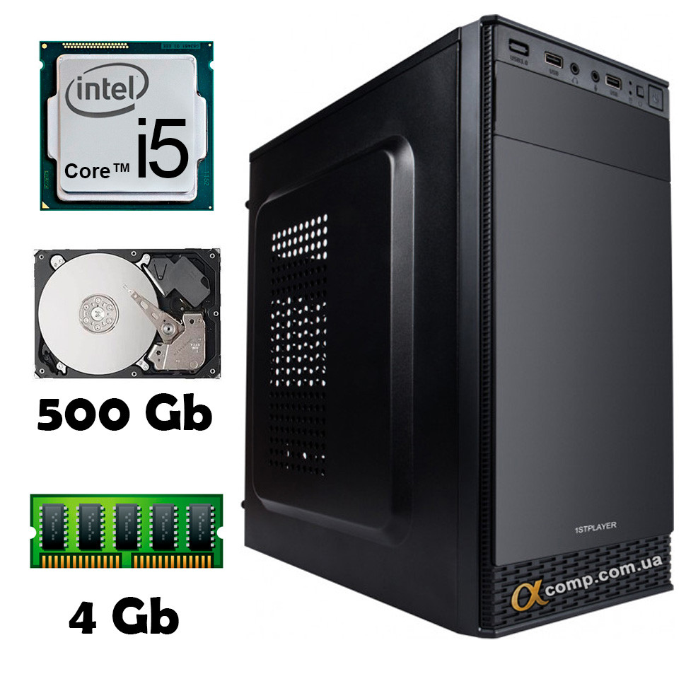 AlphaPC T3101 (i5-3330 • 4Gb • 500Gb) R3-T101