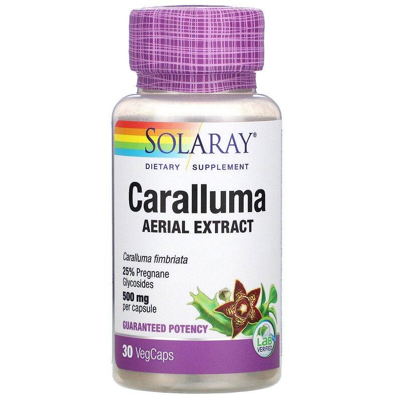 Solaray, Caralluma Aerial Extract, 500 mg, 30 VegCaps