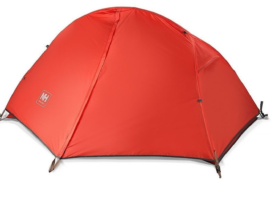 Намет Naturehike Cycling I (1-місний) 210T polyester + footprint NH18A095-D reddish orange, фото 1