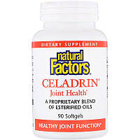 Natural Factors, Celadrin, для здоров'я суглобів, 90 м'яких таблеток