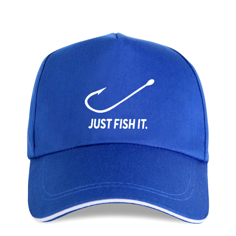 Бейсболка Crown Jeans модель Just FIsh It blue