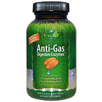 Irwin Naturals, Anti-Gas от газообразования пищеварительные ферменты, 45 мягких капсул США