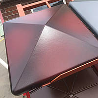 Накривка стовпа "РЕП.ЛІКА" 440х440х70 Мегаліт полімербетон