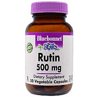 Bluebonnet Nutrition, Rutin, 500 mg, 50 Vegetarian Capsules