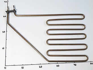 ТЕН для сауни 2500W нержавіюча сталь (кам'янка)
