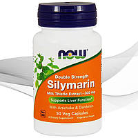 Комплекс для печінки NOW Silymarin Milk Thistle 300 мг - 50 кап веган