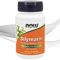 Комплекс для печінки NOW Silymarin Milk Thistle 150 мг - 60 кап веган