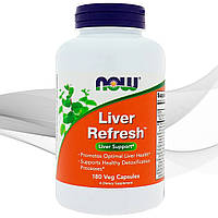 Комплекс для печінки NOW Liver Refresh - 180 кап веган