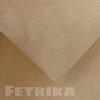 Фатін жорсткий пісочний, сітка фатінова