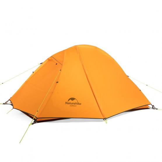 Намет Naturehike Cycling II (2-місний) 20D silicone + footprint (Spider II) NH18A180-Orange D