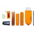 Намет Naturehike Cycling II (2-місний) 20D silicone + footprint (Spider II) NH18A180-Orange D, фото 7