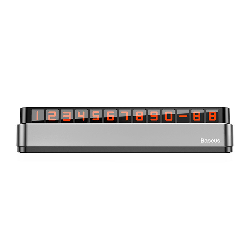 Паркувальна візитка для автомобіля автовізитка BASEUS на панель автомобіля Moonlight, фото 1