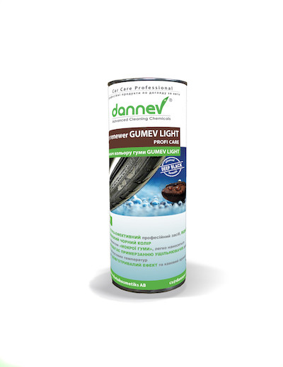Відновник кольору гуми Dannev GUMEV LIGHT (очорнителів) 1 л