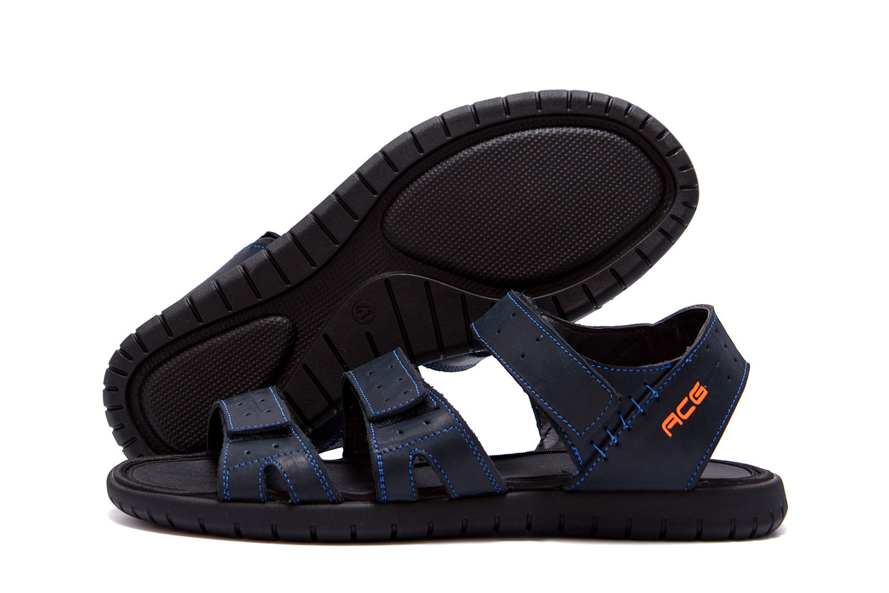 Чоловічі шкіряні сандалі  ACG Blue