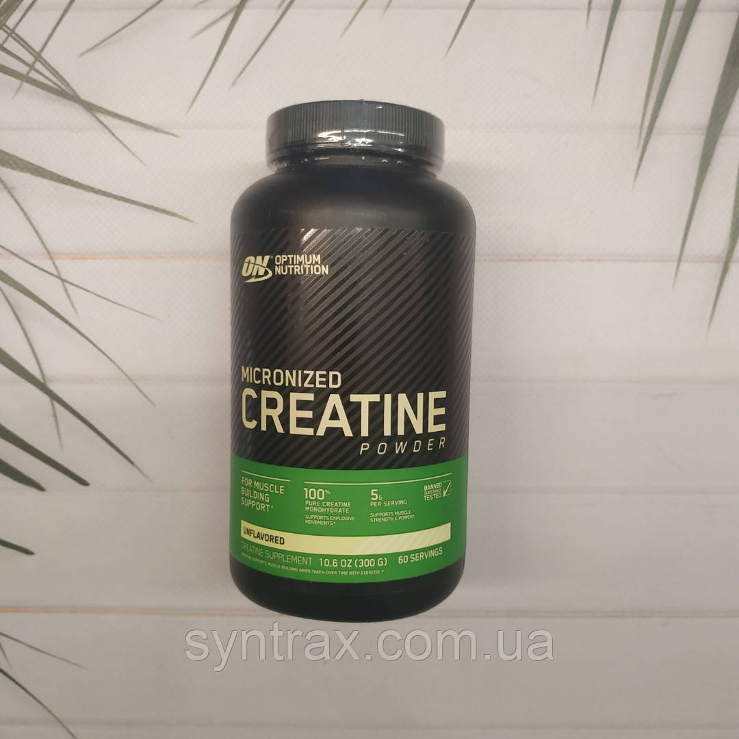 Optimum Nutrition Creatine 300g ON Micronized Powder, креатин ...