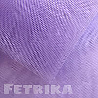 Фатін жорсткий бузковий, сітка фатінова