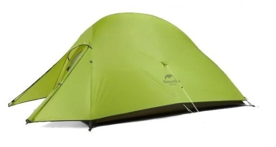 Намет Naturehike Cloud UP III (3-х місний) 20D silicone New version + footprint NH18T030-T Зелений, фото 1